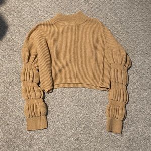 Hyfve bubble sleeve sweater